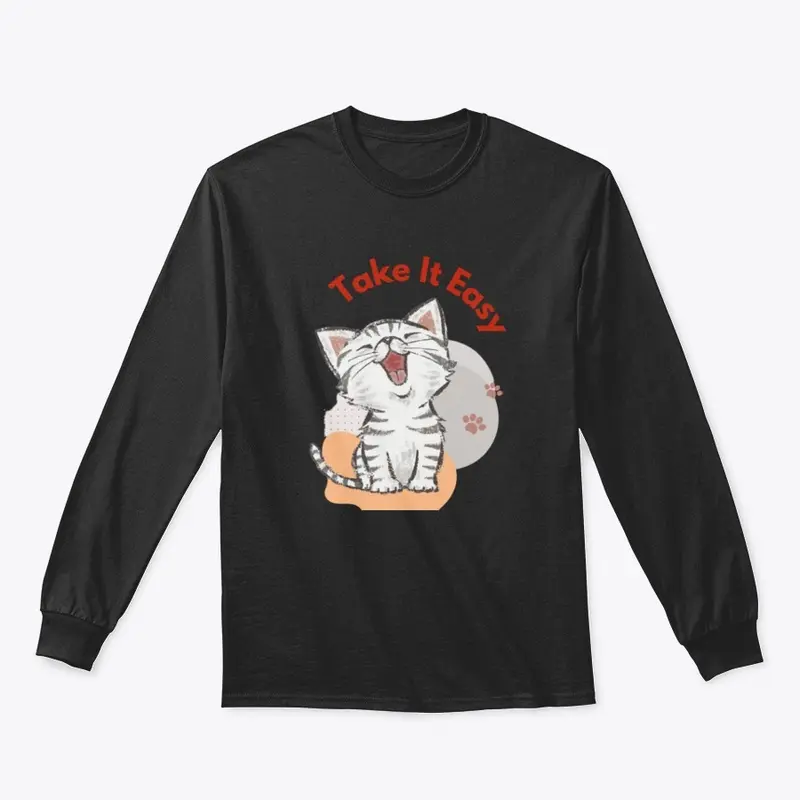 Cute Cat T-shirt design